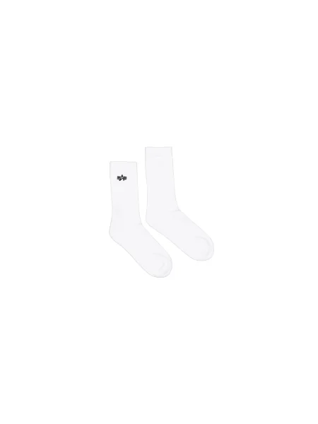 Alpha Industries pánske ponožky Basic 3 páry biele