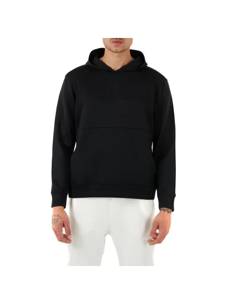 Bluza z kapturem Paul & Shark czarna