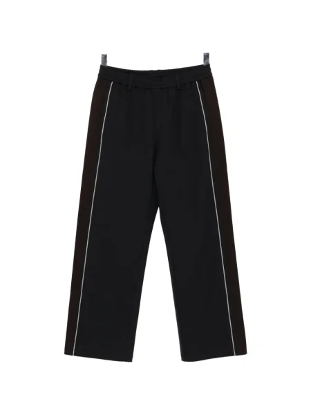 Pantaloni Croquis tricotate casual negru