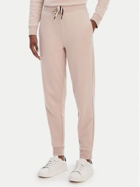 BOSS Spodnji del trenirke CP Stripe bež