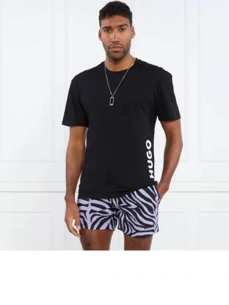 Hugo Tricou | Relaxed fit negru