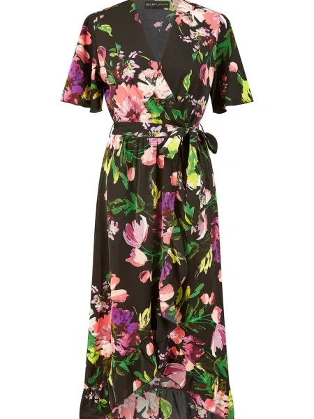 Mela London Rochie negru