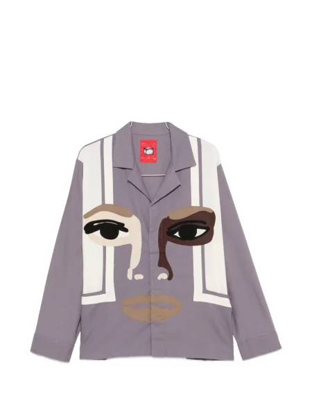 Gulerat cămașă Kidsuper violet