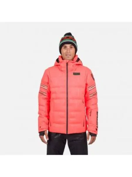 Лижна куртка Rossignol Hero Depart неоново-червоного кольору червона