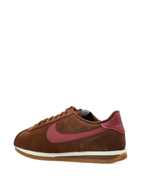 Sutien Nike cu decolteu în V din piele de căprioară cu glugă albastru