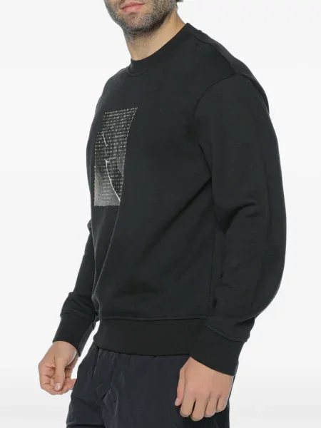 Hanorac Armani Exchange cu imagine negru