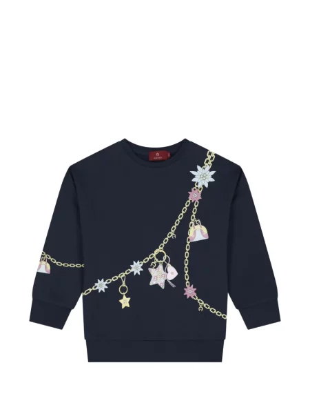 Bluza dziecięca Aigner niebieska