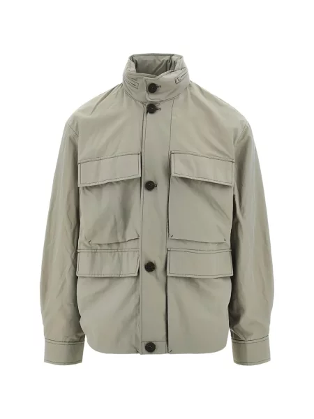Geacă Emporio Armani gri