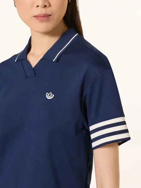 Adidas Originals Piqué Polokošile Originals tmavě modrá bílá