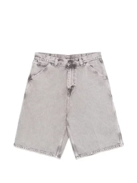Pantaloni scurți din denim Carhartt Wip gri