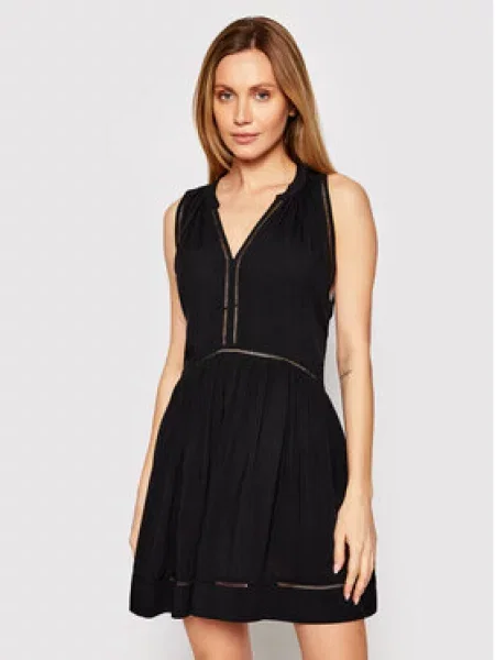 Seafolly Літня сукня Ladder Detail чорний