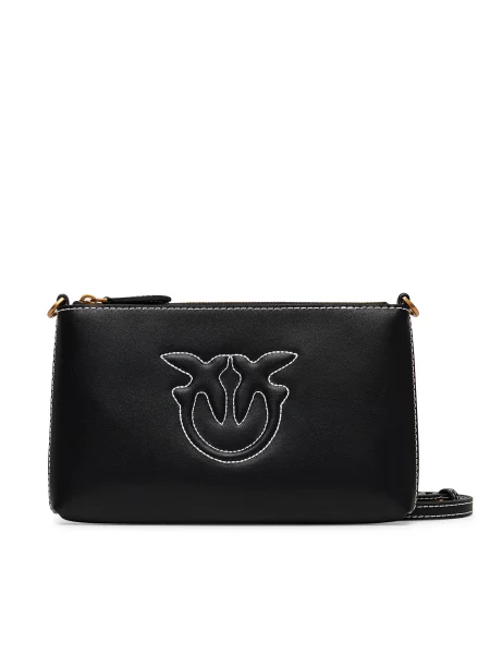 Сумка PINKO Flat Horizontal Mini PE 25 PCPL чорний