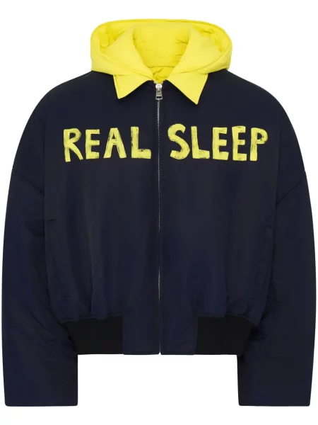 Geacă Jw Anderson cu glugă albastru