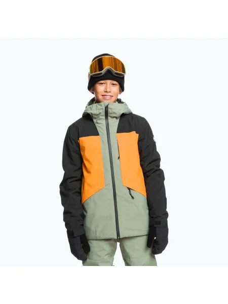 Geacă de snowboard pentru copii Quiksilver Ambition sea spray