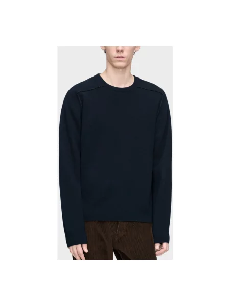Sweter Maison Margiela wełniany niebieski