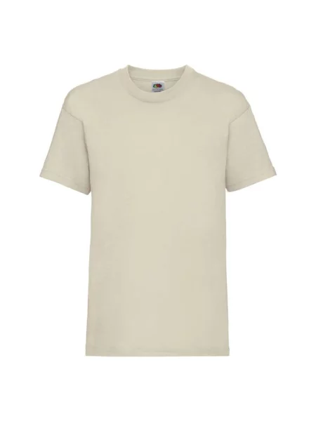 Tricou copii Fruit Of The Loom bej