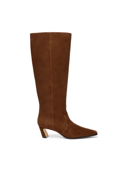 Botki Stuart Weitzman brązowe