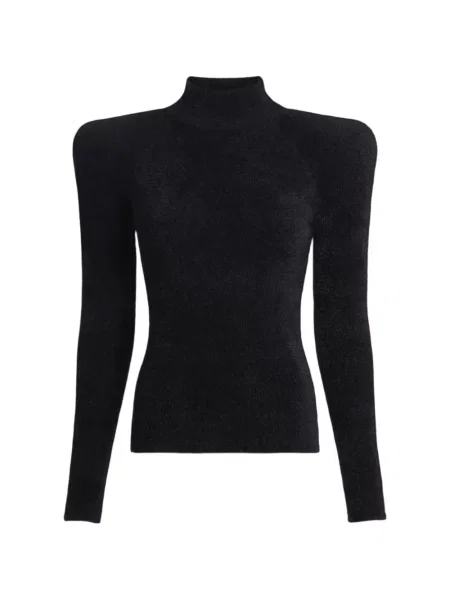 Pufos pulover Balmain negru