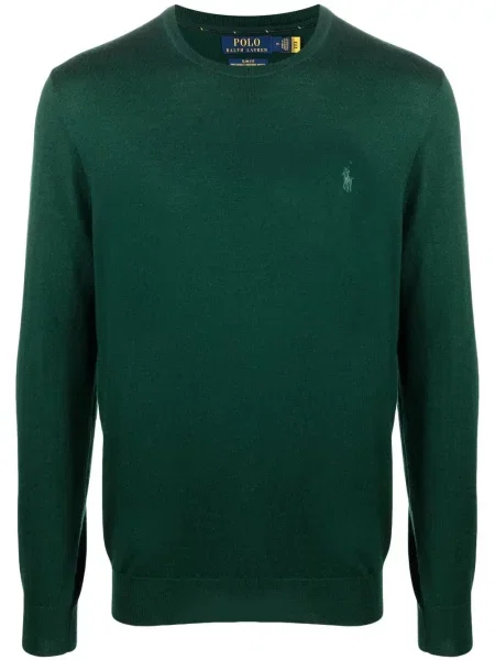 Пуловер Polo Ralph Lauren бродиран сиво