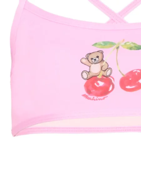 Bikini dziecięce Moschino różowe