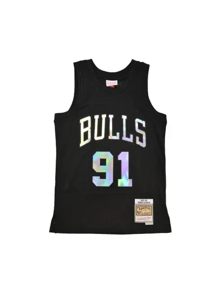Tricou Mitchell & Ness negru