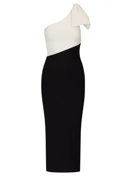 Kraimod Večerné šaty čierna biela