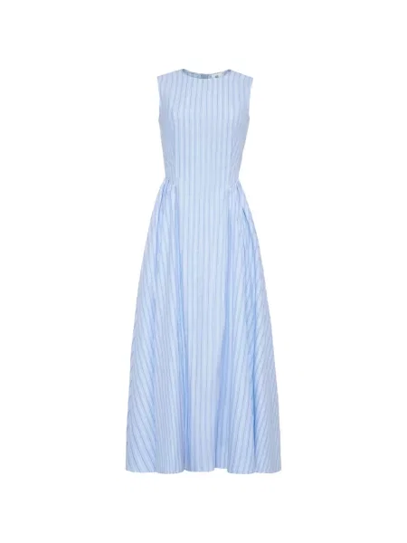 Rochie maxi Adam Lippes albastru