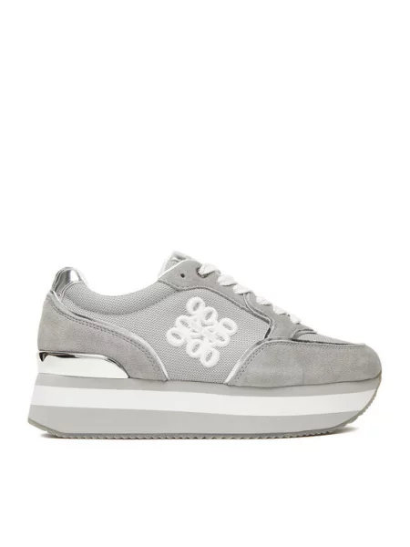 Sneakersy Nine West stříbrné