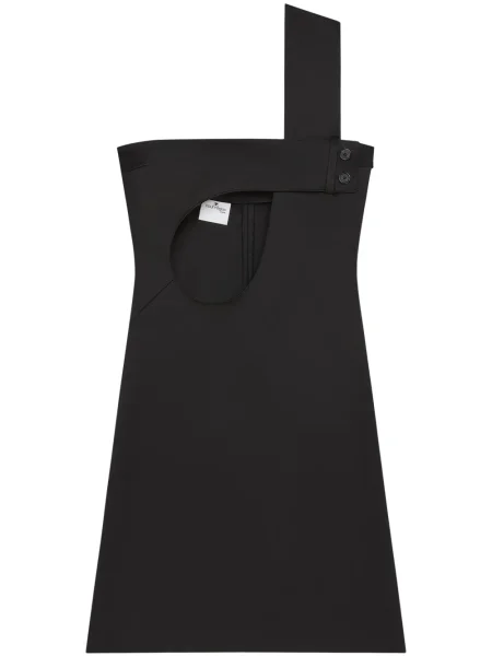 Rochie mini Courreges de costum negru