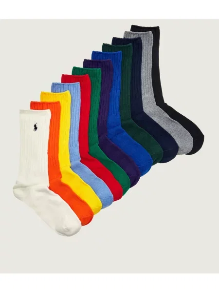 Polo Ralph Lauren Șosete lungi Colorat alb