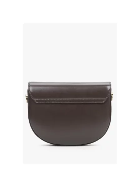 Шкіряна сумка Estro коричнева
