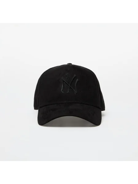 Șapcă New Era din piele de căprioară negru