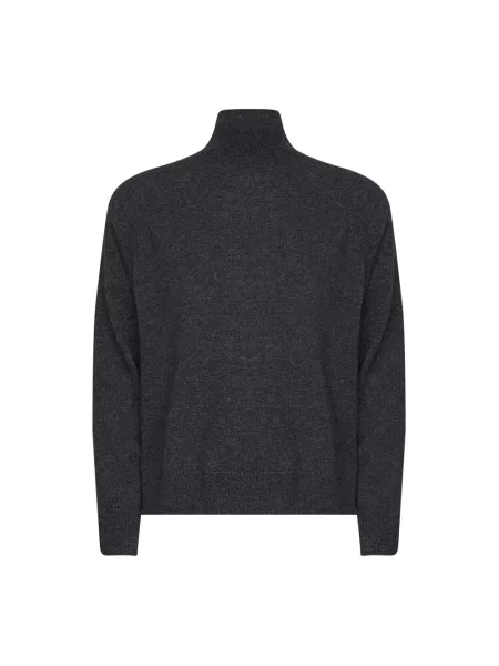 Sweter Weekend Max Mara wełniany szary