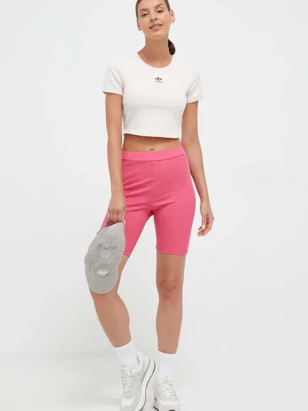 Kratka majica adidas Originals bež