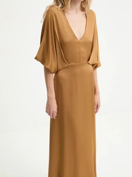 Сукня Answear.LAB maxi розкльошена чорний