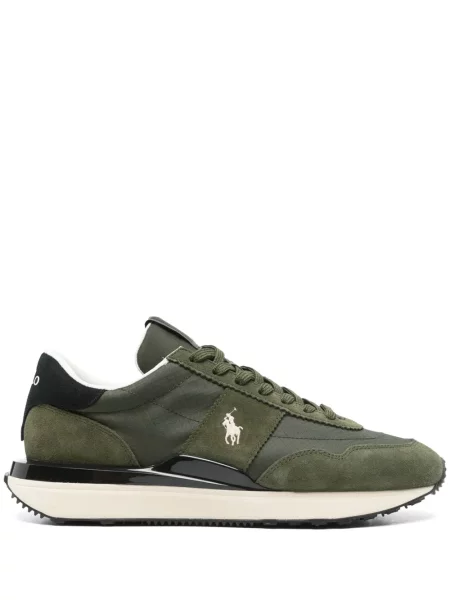 Sneakerși Polo Ralph Lauren plasă alb