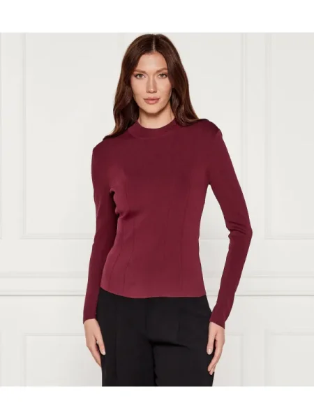 Armani Exchange Bluză bordo