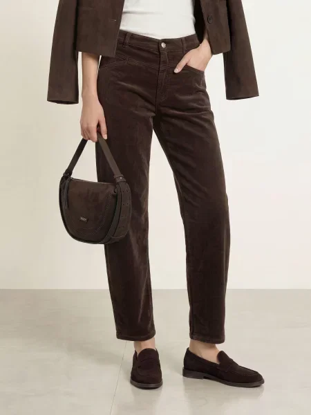 Opus Pants Kordové Kalhoty Mari Cosmo affogato
