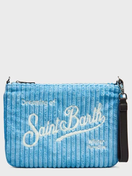 Сумка Mc2 Saint Barth блакитна