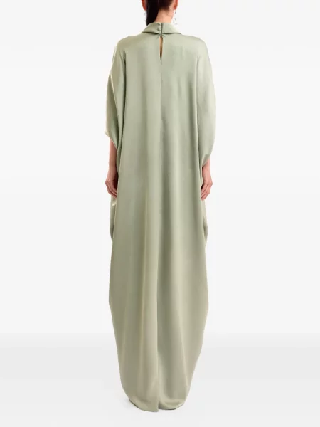 Sukienka Gemy Maalouf z kokardką zielona