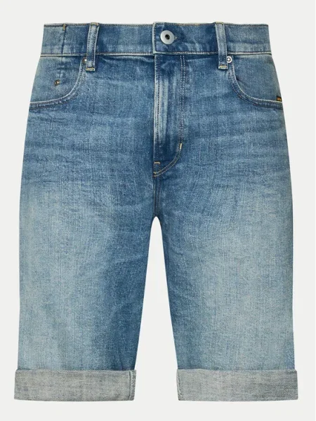 G-Star Raw Pantaloni scurți de blugi Mosa albastru