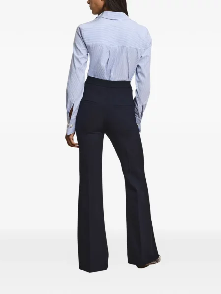 Pantaloni Veronica Beard evazate albastru