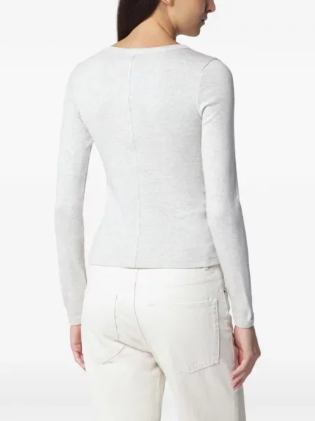 Lung tricou Flore Flore gri