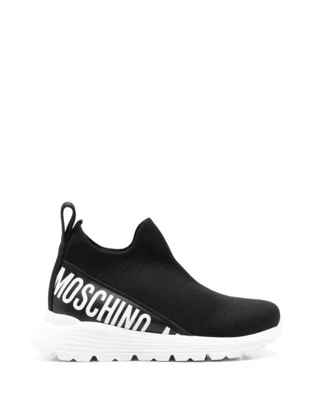 Sneakersy dziecięce Moschino czarne