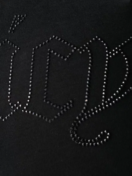 Öves nadrág Juicy Couture fekete