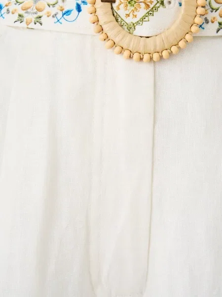 Szorty Camilla w kwiatki z nadrukiem