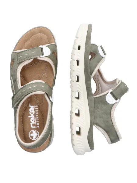 Treking sandale Rieker bijela