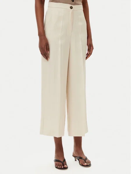 Marella Pantaloni culotte Écru