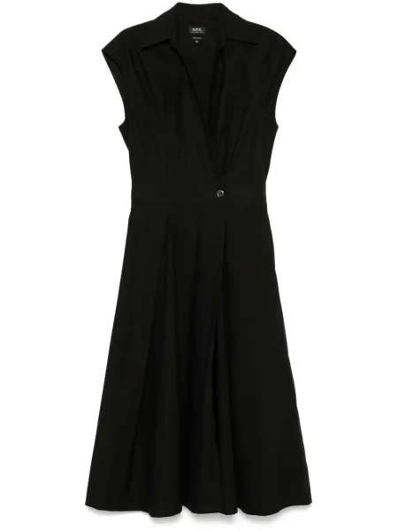 Rochie midi A.p.c. până la genunchi de costum negru