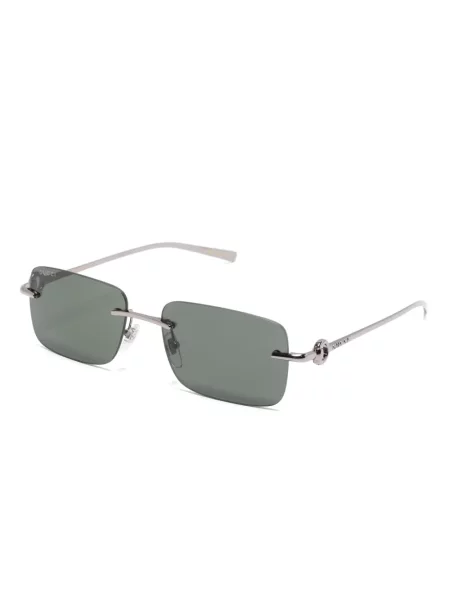 Sluneční brýle Gucci Eyewear stříbrné